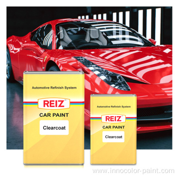 REIZ Premium Quality Car Automotive Paint Car Paint Mixing System Auto Paint Colors High Gloss Clearcoat